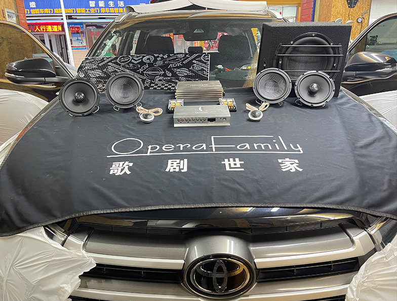 豐田漢蘭達(dá)音響改裝歌劇世家 簡(jiǎn)改4.1聲...