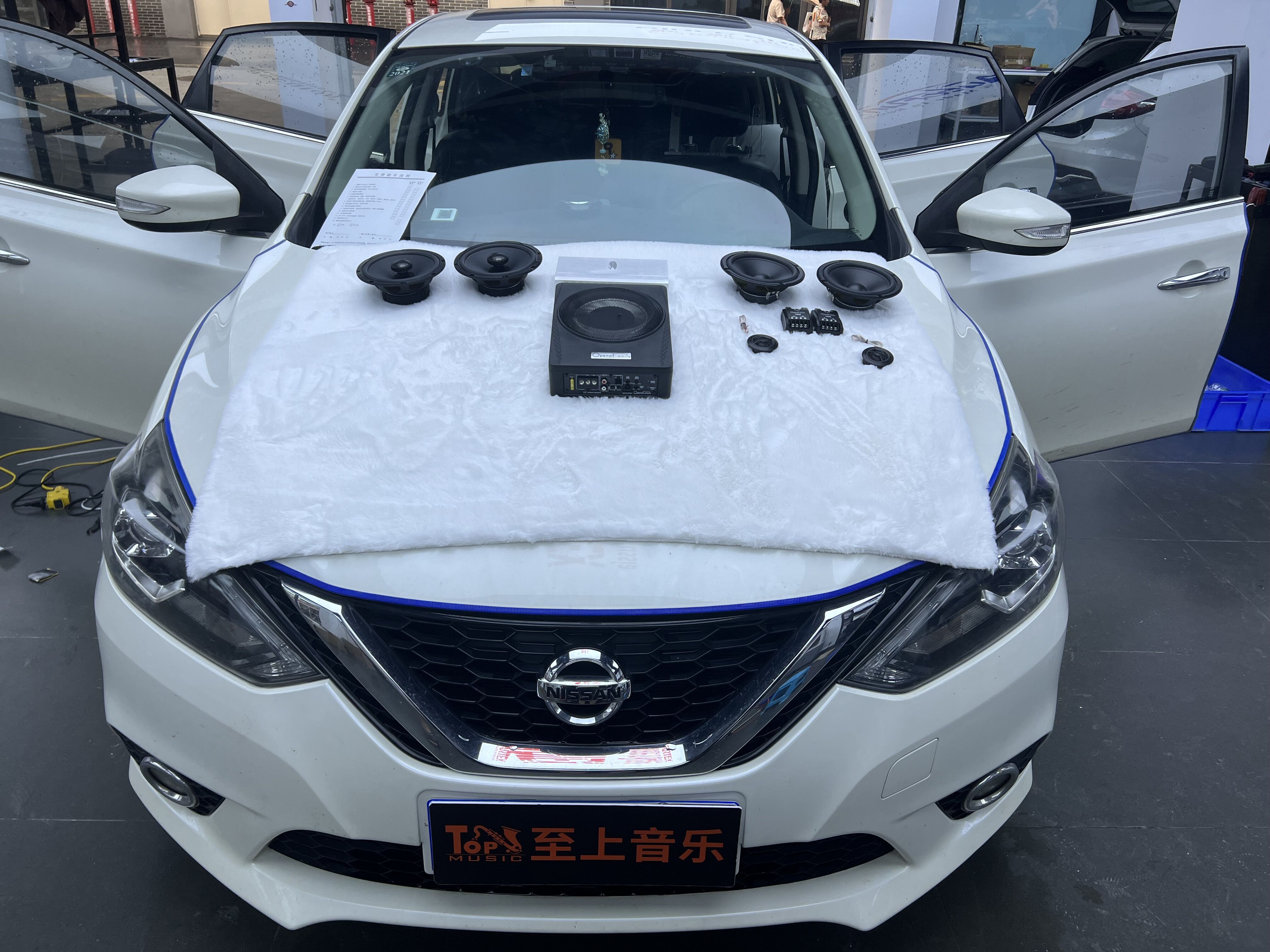 日產(chǎn)天籟改裝歌劇世家音響 輕燒7單元系統(tǒng)...