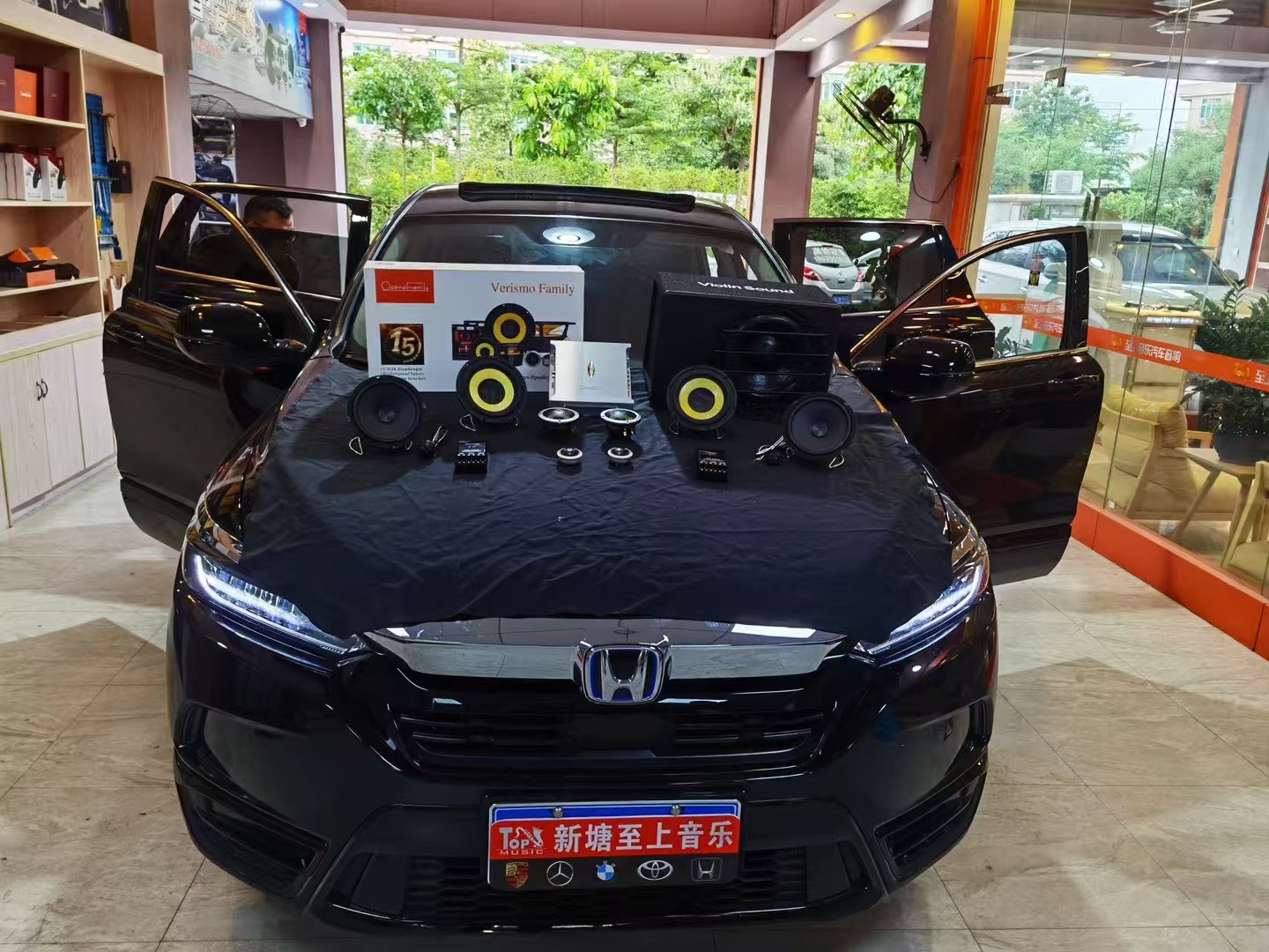 本田皓影音響升級(jí)，釋放音樂魅力！