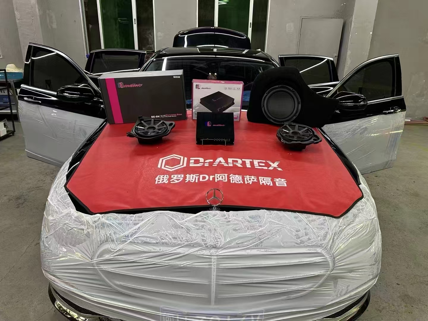 奔馳E260音響升級，音樂與駕駛的和諧共...