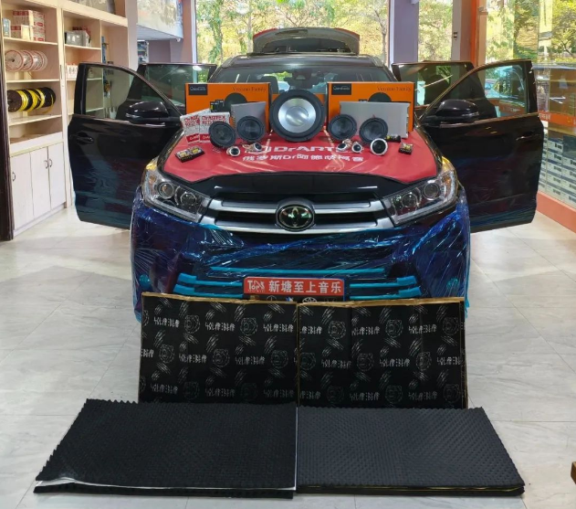 豐田漢蘭達音響隔音升級，讓音樂更動聽，旅途更寧靜
