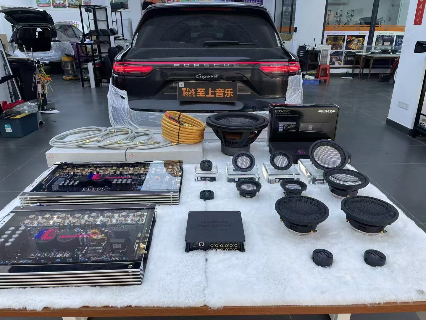 保時捷卡宴音響升級，坐享靚聲新體驗！